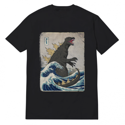 Godzilla The Great of Kanagawa T-Shirt
