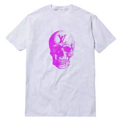 Skull Lv Braun Men's Cheap T-Shirt