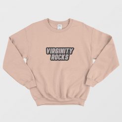 Virginity Rocks Soft Pink Sweatshirt