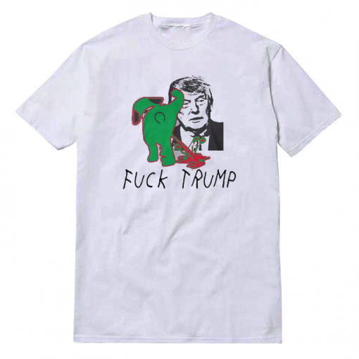 Fuck-Trump-Ash-Pissing-T-shirt