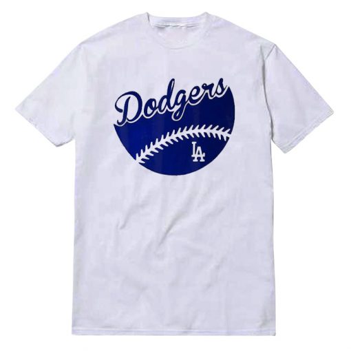 Dodgers Ball White T-Shirt