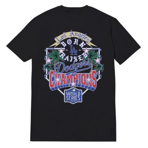 Dodgers Champions Black T-Shirt