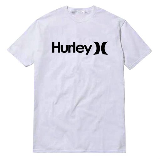 Hurley Mens Basic Graphic White T-Shirt