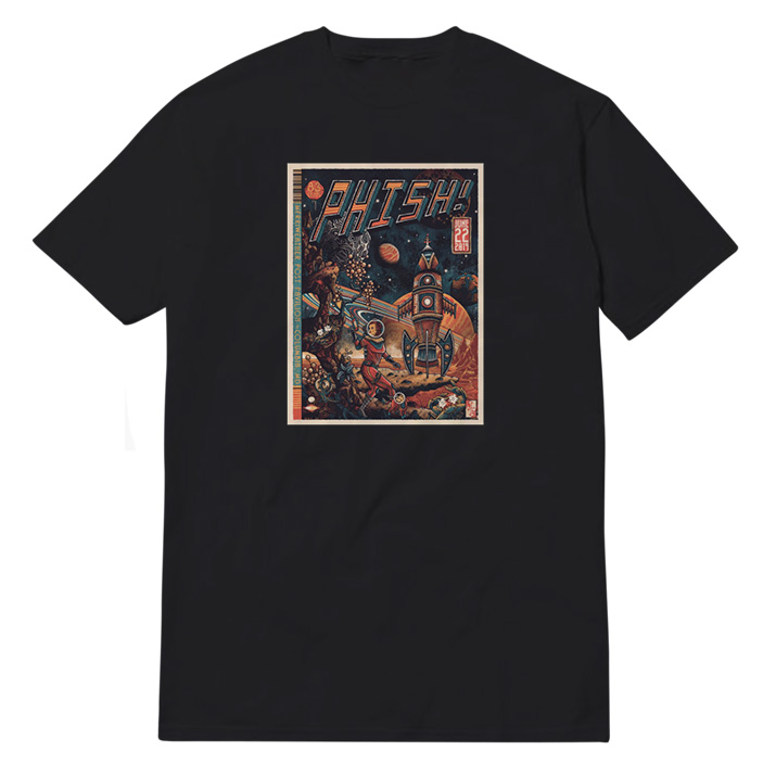 Phish Band Poster One T-Shirt Phish Band Poster One T-Shirt