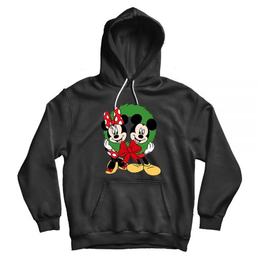 Natal Do Mickey & Minnie Mouse Hoodie