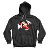 Mickey Mouse Christmas Drawing Hoodie