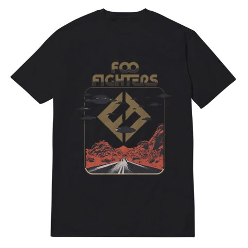 Foo Fighters "FF" Black Unisex T-shirt
