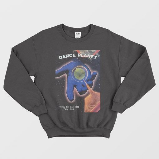 Ratty Dance Planet Black Unisex Sweatshirt