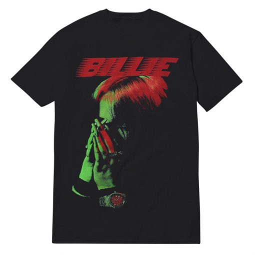 Billie Hand To Face Black T-Shirt
