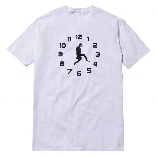 Ministry Of Silly Walks Clock T-Shirt
