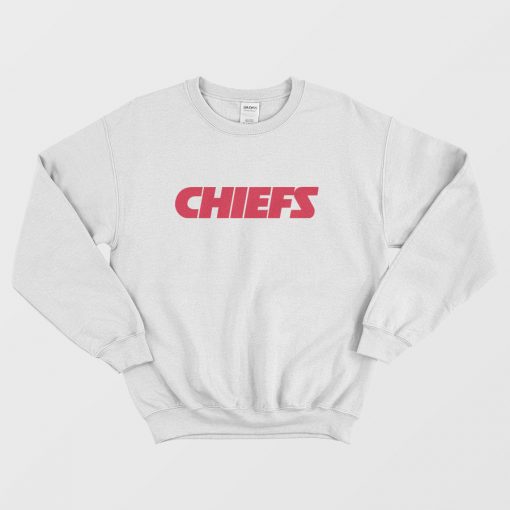 Chiefs Red Font Sweatshirt