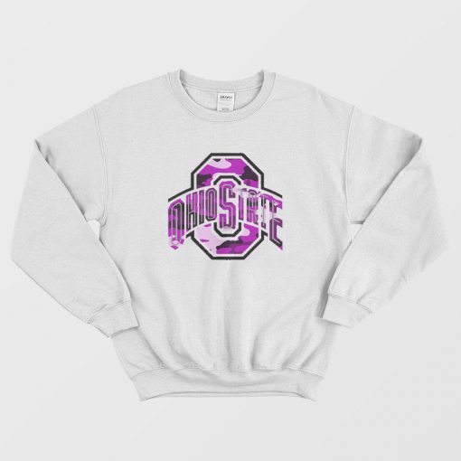 Ohio State Purple Logo Sweatshirt
