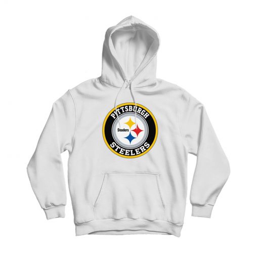 Pittsburgh Steelers White Hoodie