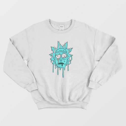 Rick And Morty Melted Sweatshirt
