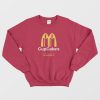 Cup Cakes Parody Of McDonald's Logo Sweatshirt