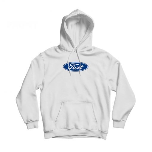 Fart Parody Of Ford Logo Hoodie