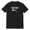 I Just Can't Parody Logo T-Shirt