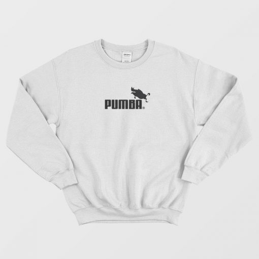 Jumping Pumba Parody Logo Sweatshirt