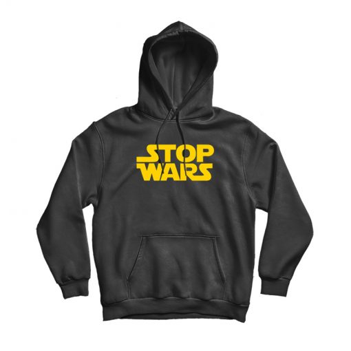 Stop Wars Parody Logo Hoodie