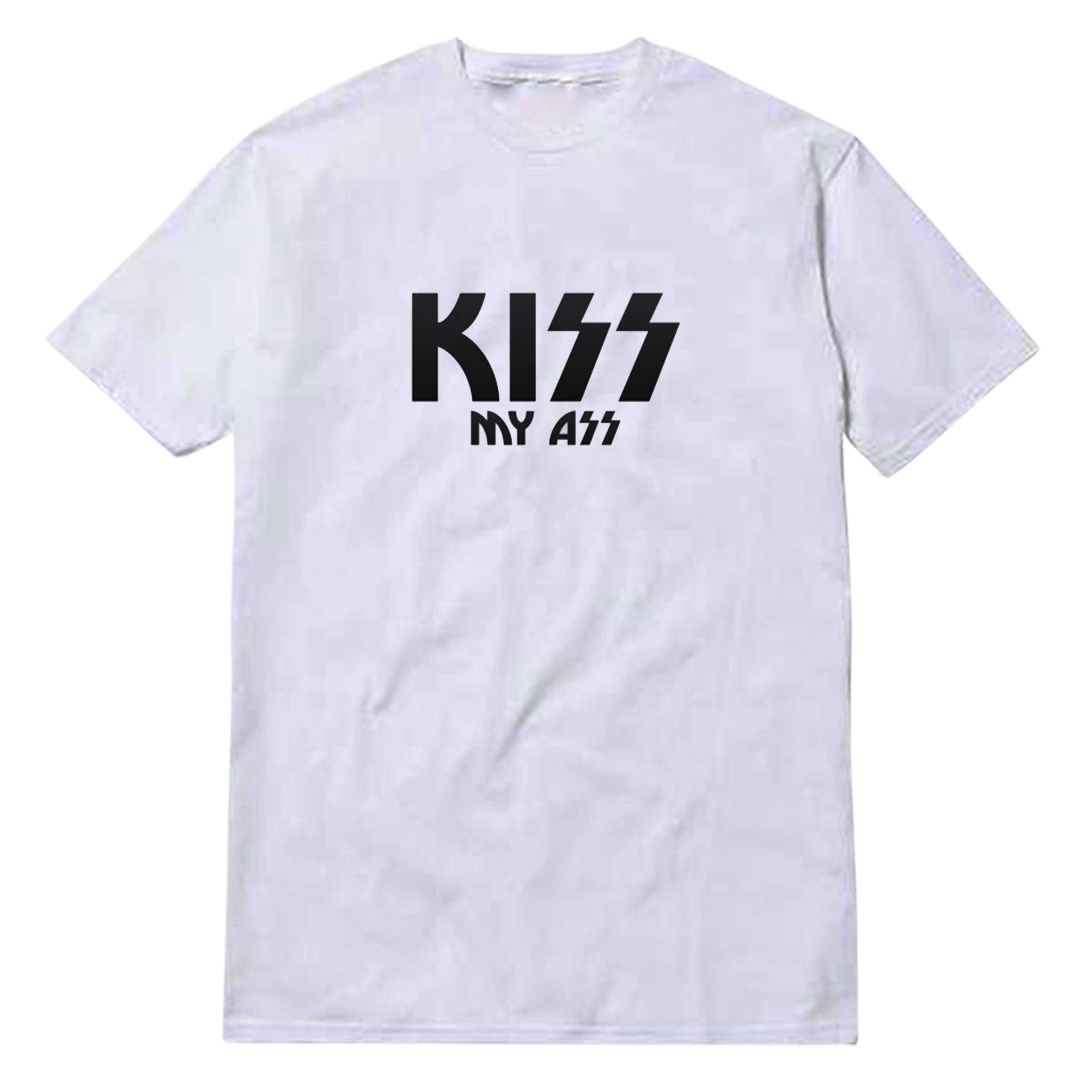 Funny Rock Band Kiss Parody T-Shirt Funny Rock Band Kiss Parody T-Shirt