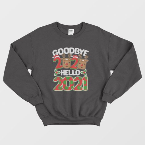 Goodbye 2020 And Hello 2021 Sweatshirt