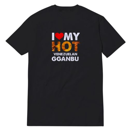I Love My Hot Venezuelan Gganbu for BFFs Friends T-Shirt
