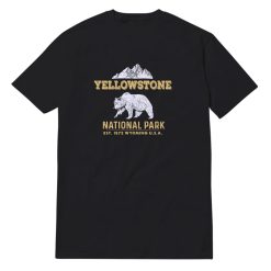 National Park Wyoming Grizzly Bear T-Shirt