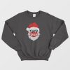 Santa With Face Mask Christmas 2020 Sweatshirt