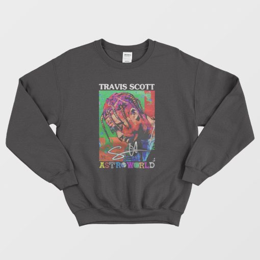 Travis Scoot Astroworld Signature Sweatshirt