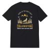 Grey Wolf Yellowstone National Park T-Shirt