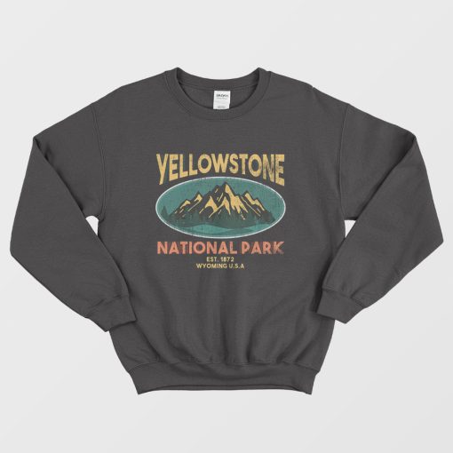 Wyoming Mountain National Park Sweatshirt