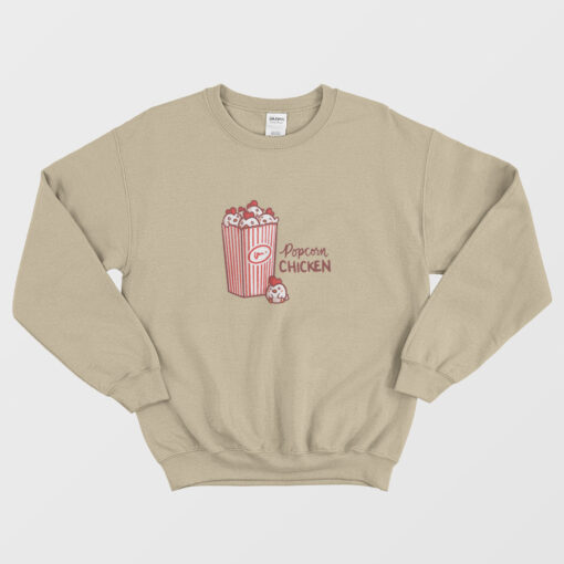 Cute Popcorn Chicken Sweatshirt