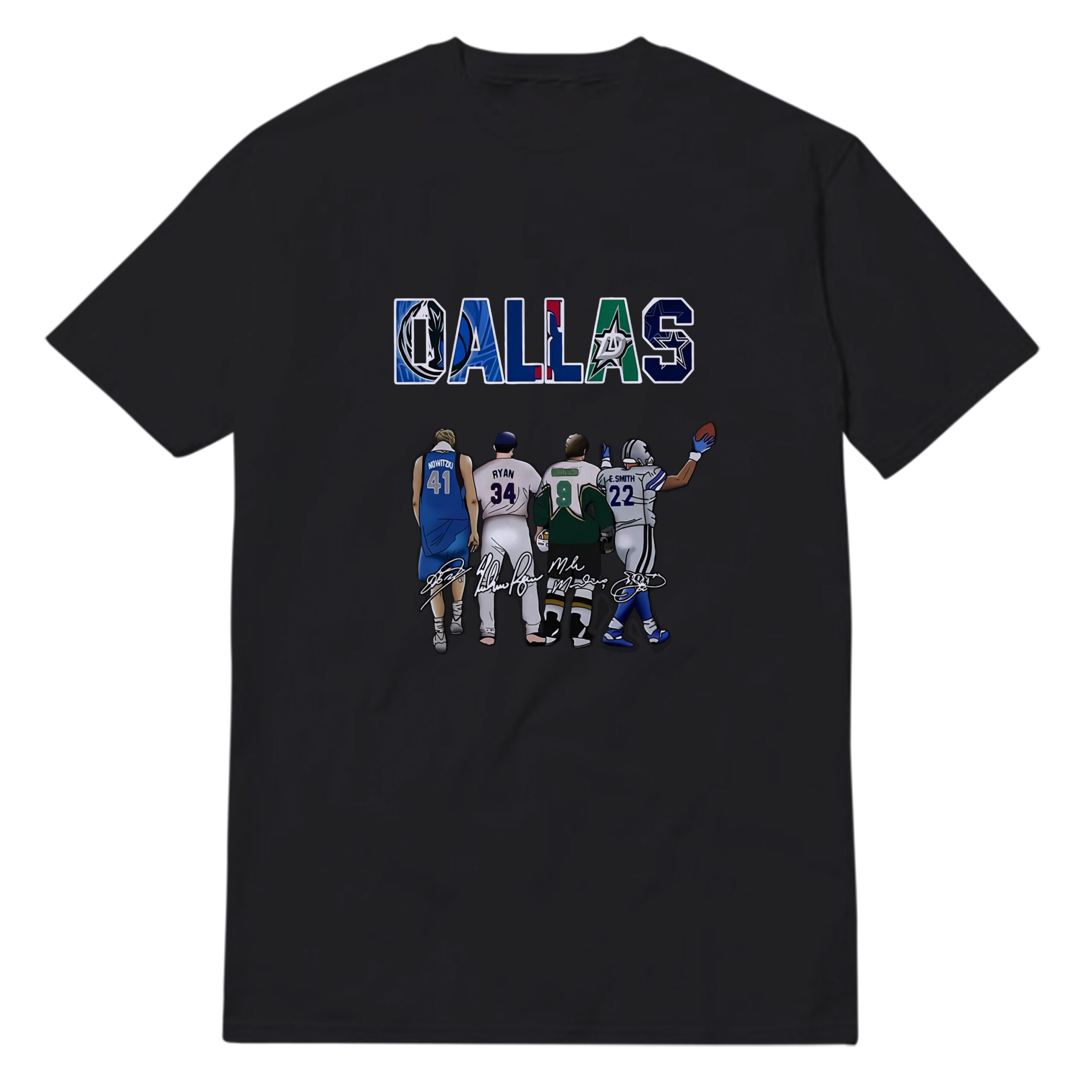 Dallas Signatures T-Shirt Dallas Signatures T-Shirt