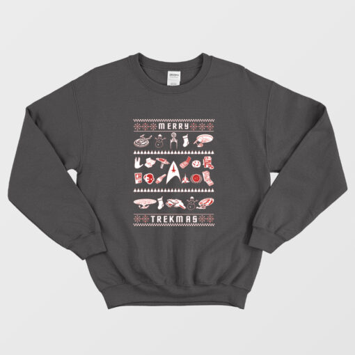Merry Trekmas Christmas Sweatshirt