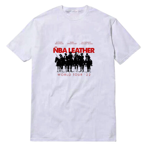 NBA Leather World Tour 22 T-Shirt