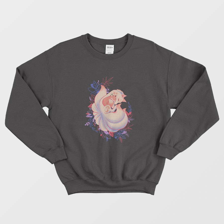 The Kitsune And The Fox Sweatshirt The Kitsune And The Fox Sweatshirt