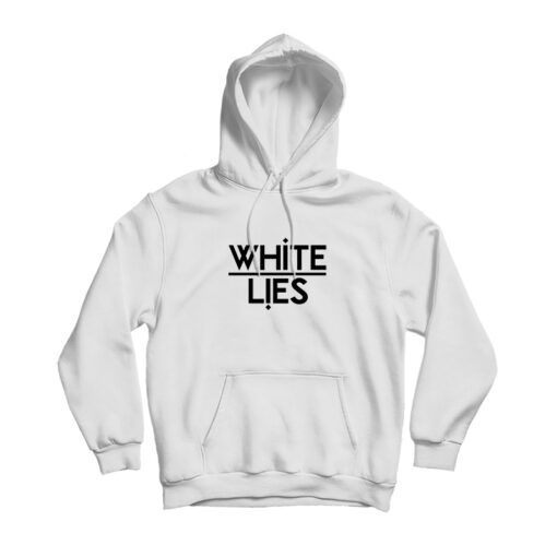 White Lies Logo Hoodie