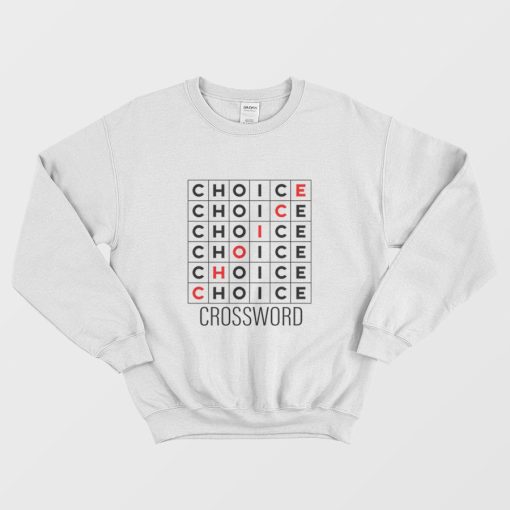 Crossword Choice Sweatshirt