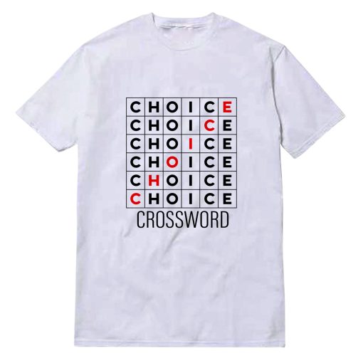 Crossword Choice T-Shirt