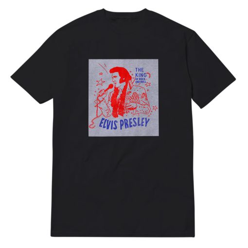 Elvis Presley Official King of Rock and Roll T-Shirt
