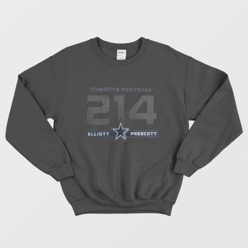Ezekiel Elliott & Dak Prescott Dallas Cowboys Sweatshirt