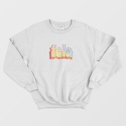 Fela Kuti Rainbow Colour Sweatshirt