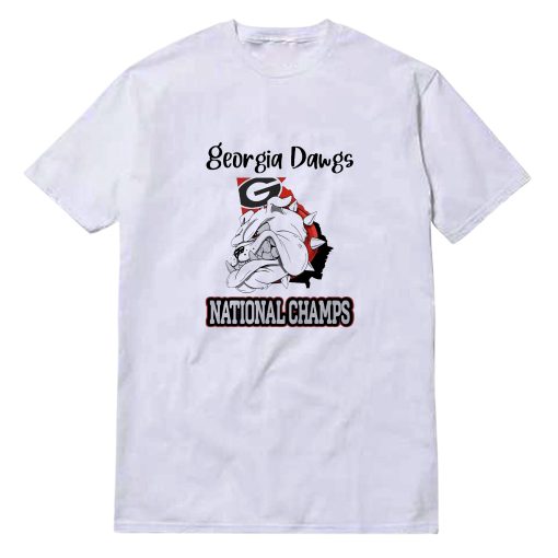 Georgia Dawgs National Champs T-Shirt
