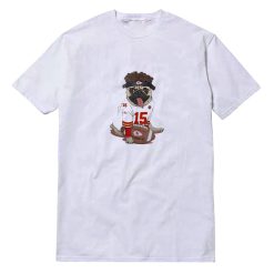 Patrick Mahomes Pug Mahomes Kansas City Chiefs T-Shirt