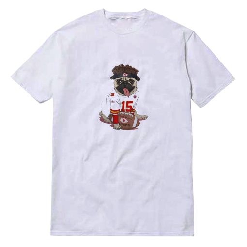 Patrick Mahomes Pug Mahomes Kansas City Chiefs T-Shirt