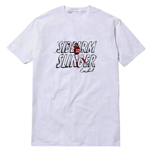 Patrick Mahomes Sidearm Slinger Signature T-Shirt