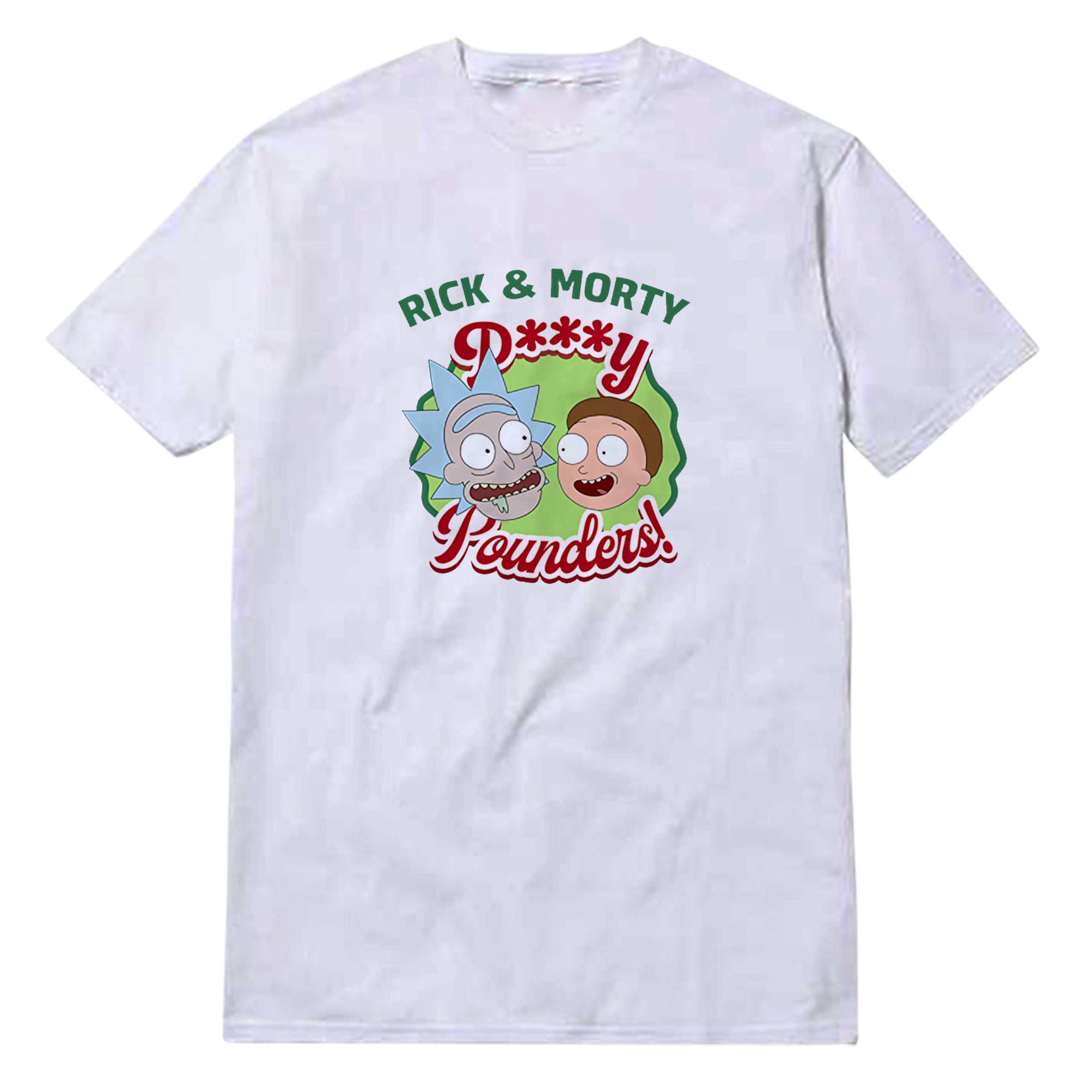Rick and Morty Pussy Pounders T-Shirt Rick and Morty Pussy Pounders T-Shirt