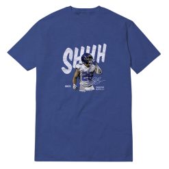 Saquon Barkley Shhh WHT T-Shirt