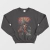 Slayer Skull And Gun Vintage Sweatshirt