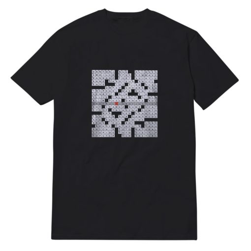 Stuffed Crossword Clue T-Shirt